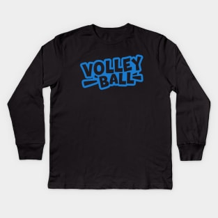 Volleyball Kids Long Sleeve T-Shirt